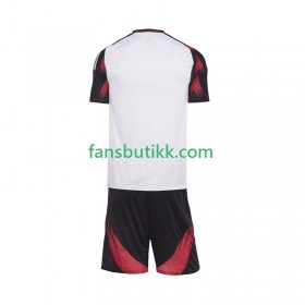 Fotballdrakt CR Flamengo Barn Bortetrøye 2025-2026 Kortermet